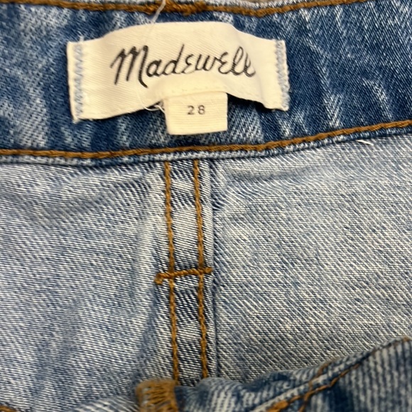 Madewell Rigid Denim A-Line Mini Skirt: Cutout Edition - Picture 8 of 8